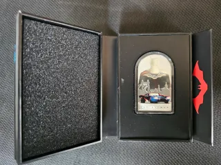 Moneda Plata 999 Batman Serie Limitada