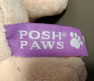 Peluche perro chihuahua beige - 25 cm