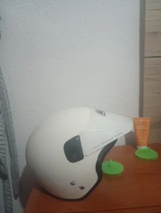 Casco de moto NZI blanco