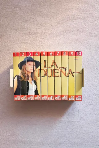 Colección Telenovela La Dueña 10 cintas VHS