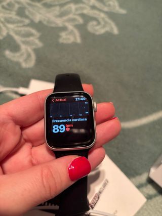 Apple Watch Serie 6 Negro/Plata