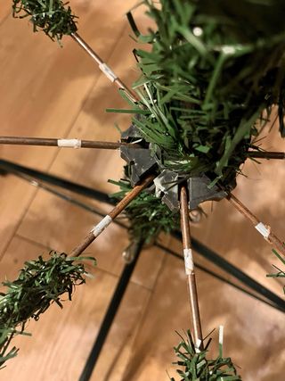 Árbol de Navidad Verde Oscuro 210 cm