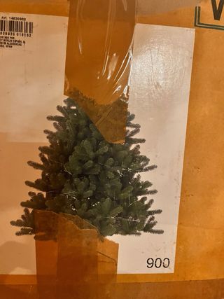 Árbol de Navidad Verde Oscuro 210 cm