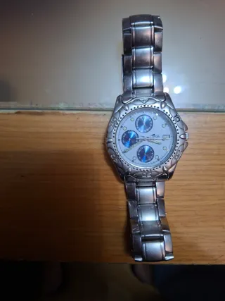 Reloj Lotus Acero Inoxidable Plateado