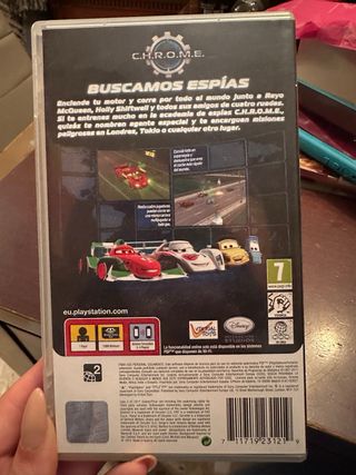 PSP Cars 2 Disney Pixar Juego