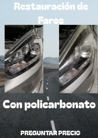 Restauración ópticas de faro