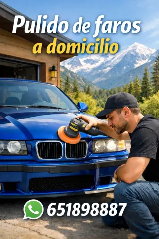 Pulido de faros.