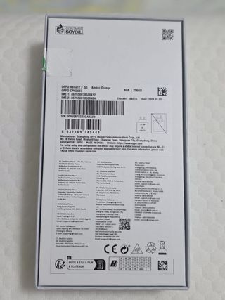 Oppo Reno 12 F 5G Negro