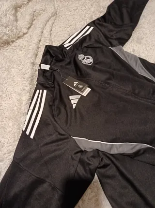 Chándal Real Madrid Adidas Negro Talla L