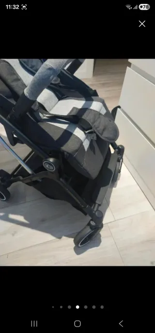 Silla de paseo ligera kinderkraft indy