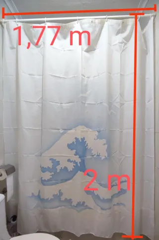 Cortina de baño