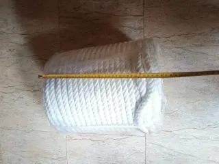 Cuerda de fondeo blanca