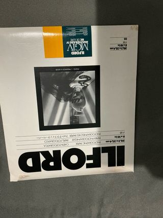 Lote Papel Fotográfico Agfa e Ilford