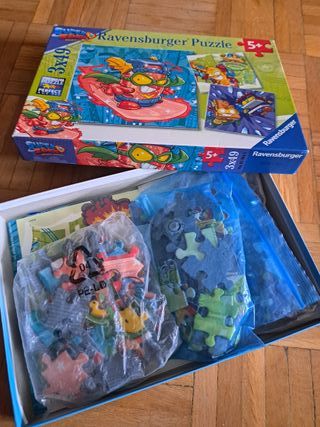 Puzzle Ravensburger Super Zings 3x49