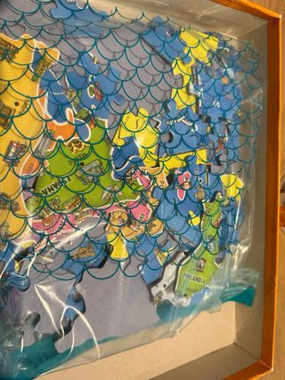 Puzzle Mapa Europa Educativo Diset 125 Piezas