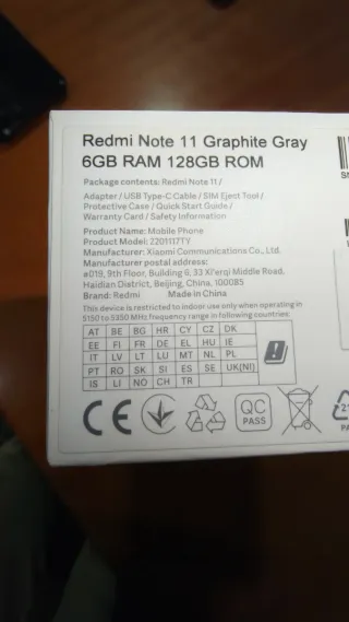 Xiaomi Redmi Note 11