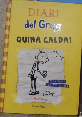Diari del Greg 4. Quina calda!: Tres mesos per ...