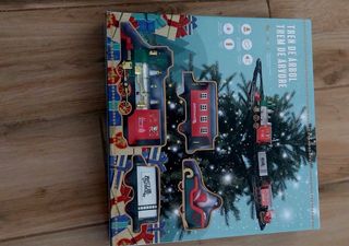 Tren Navideño Decoración Árbol El Corte Inglés