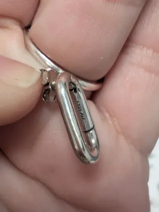 Pendientes Pandora Ovalados Plata