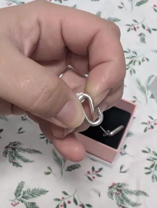 Pendientes Pandora Ovalados Plata