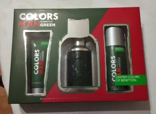 Estuche Benetton Colors Man Green