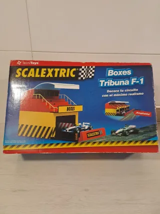 Scalextric Tribuna Boxes F1