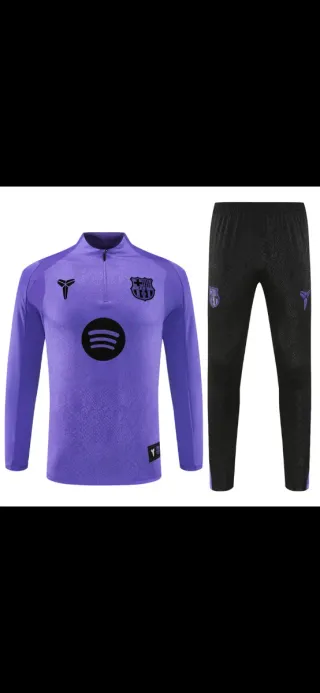 Chándal Barcelona Niño Talla 14 Nike Morado