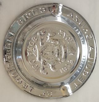 Ceniceros Publicitarios de metal MASSÓ y SAUZA