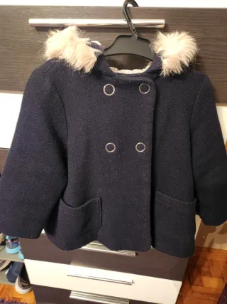 Abrigo niña Zara Talla 3/4