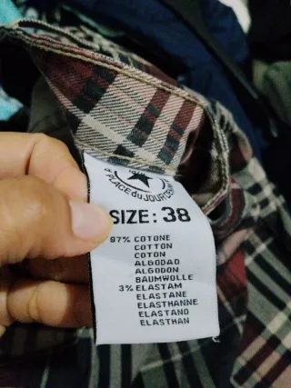 Pantalón de cuadros mujer