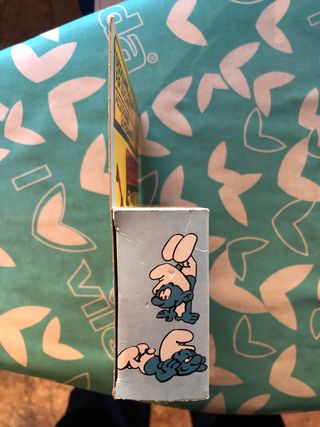 Pitufos cajas vintage.