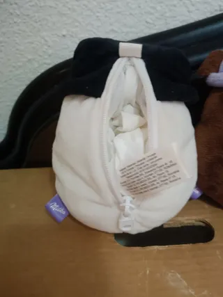Peluche Muñeco Nieve y Oso Milka
