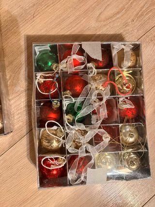 Bolas de cristal para Navidad - Varios colores