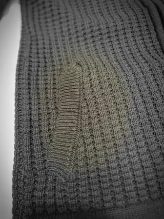 Chaqueta de punto con cremallera