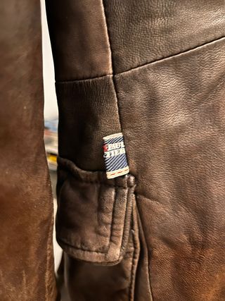 Abrigo Jean Paul Gaultier Cuero Marrón