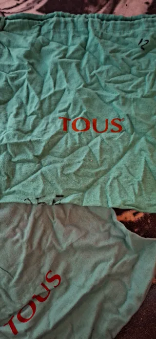 Bolsas de tela Tous (negras y grises)