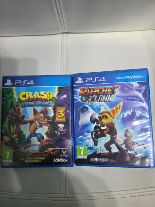 Juegos PS4: Crash Bandicoot y Ratchet & Clank