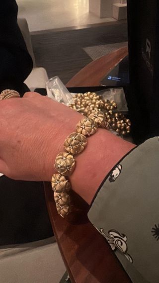 Espectacular Set Oro Amarillo y Brillantes