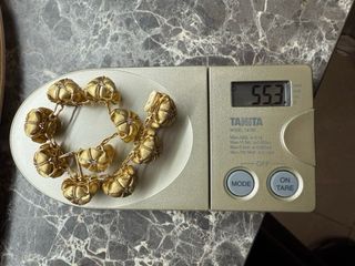 Espectacular Set Oro Amarillo y Brillantes