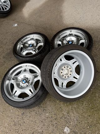 Llantas M3 E36 Doble Ancho Nuevas con Gomas