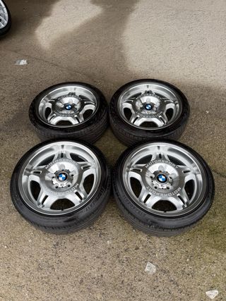 Llantas M3 E36 Doble Ancho Nuevas con Gomas