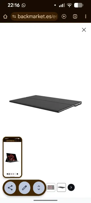 Monitor MSI Optix MAG161V 15 LED FHD