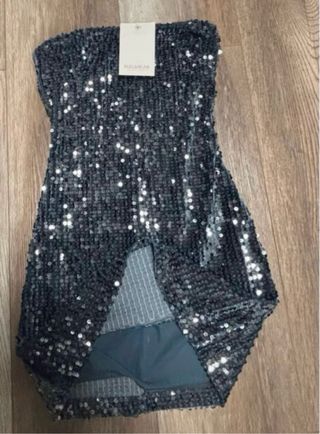 Vestido lentejuelas Pull & Bear Nuevo