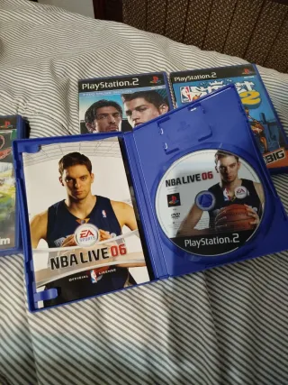 Lote 5 Juegos PS2: Tekken 5, Burnout 2, NBA Street