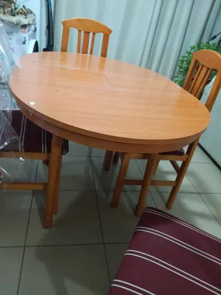Mueble salón y comedor madera