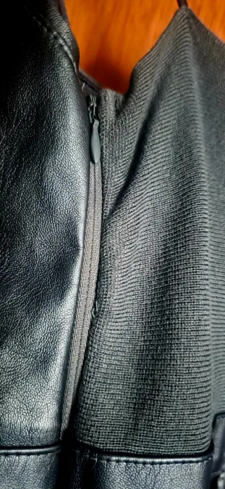 Vestido midi verde petróleo - Zara