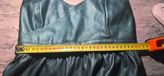 Vestido midi verde petróleo - Zara