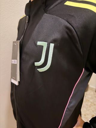 Chándal Juventus Adidas Niño Negro Amarillo