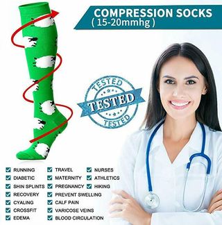 Calcetines Compresión Talla M Mujer Enfermería