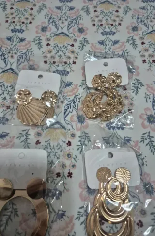 Pendientes Dorados Maxi - Varios Modelos